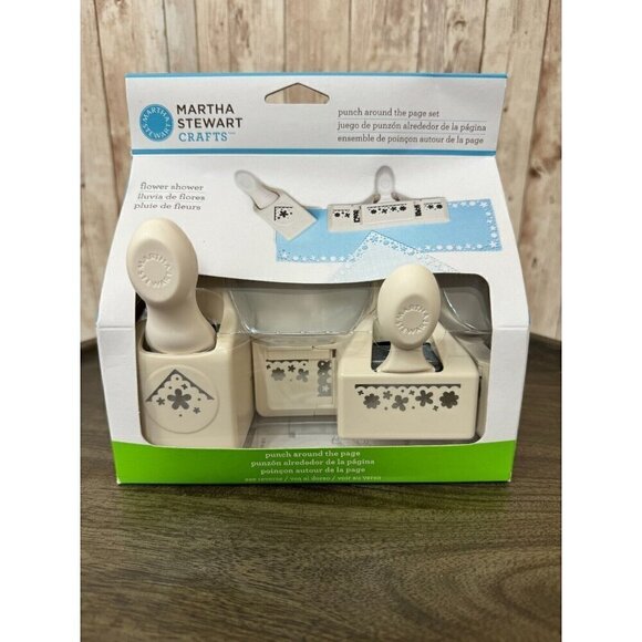 Martha Stewart Crafts Paper Punch Punch Around Page Flower Shower - Picture 2 of 8